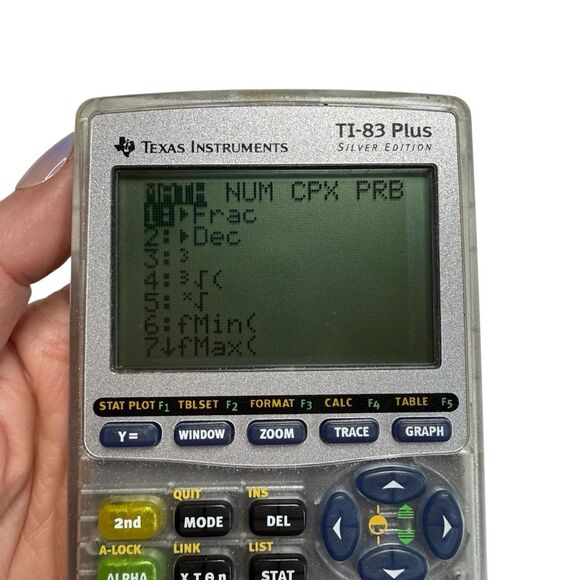 Texas Instruments TI-83 Plus Silver Edition Graphing Calculator - Picture 3 of 11